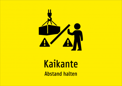 Kaikante - Abstand halten