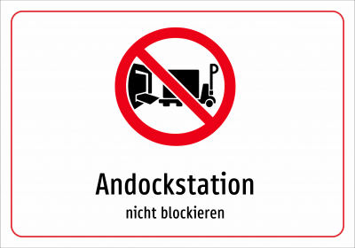 Andockstation - nicht blockieren