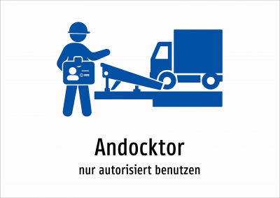 Andocktor - nur autorisiert benutzen