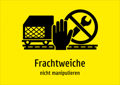 Frachtweiche - nicht manipulieren
