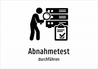 Abnahmetest - durchführen