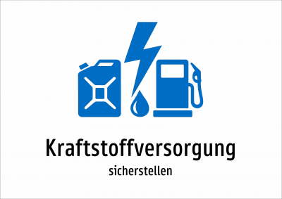 Kraftstoffversorgung - sicherstellen