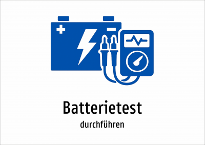 Batterietest - durchführen