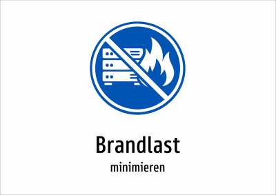 Brandlast - minimieren