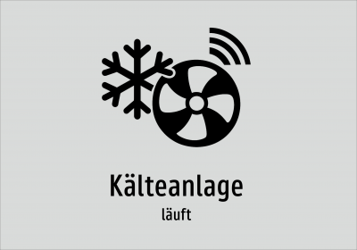 Kälteanlage - läuft