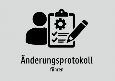 Änderungsprotokoll - führen