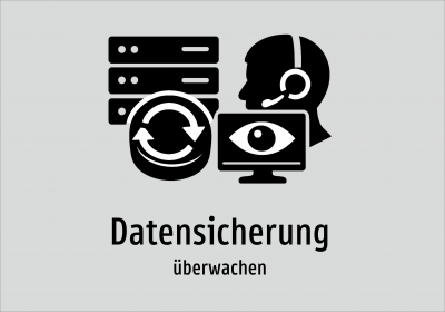 Datensicherung - überwachen