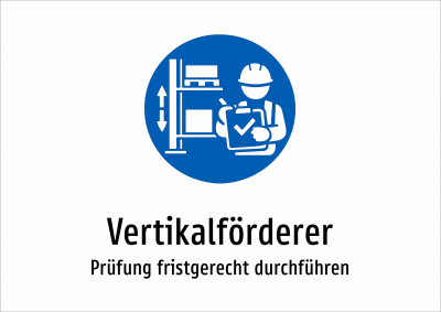 Vertikalförderer - Prüfung fristgerecht durchführen