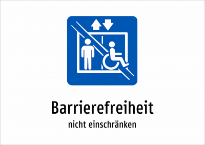Barrierefreiheit - nicht einschränken