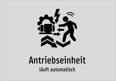 Antriebseinheit - läuft automatisch