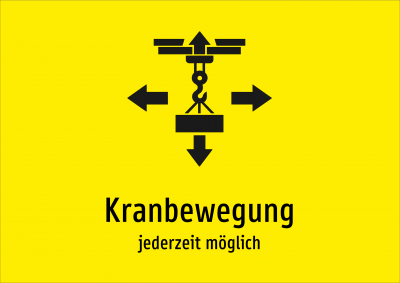 Kranbewegung - jederzeit möglich