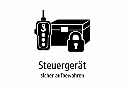 Steuergerät - sicher aufbewahren
