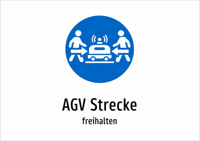 AGV Strecke - freihalten