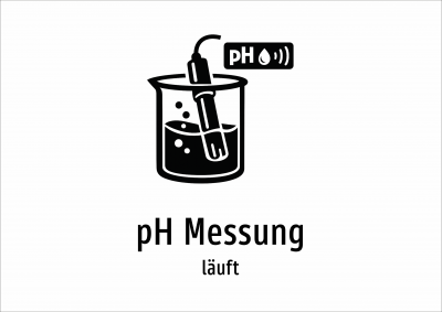 pH Messung - läuft