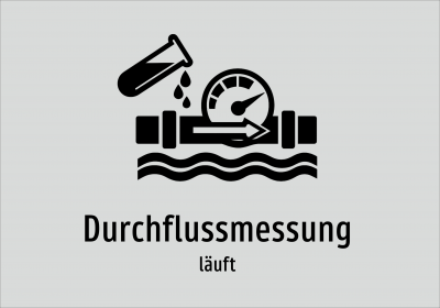Durchflussmessung - läuft