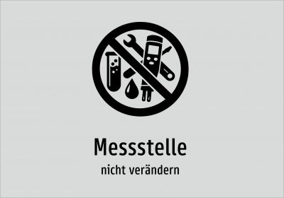 Messstelle - nicht verändern