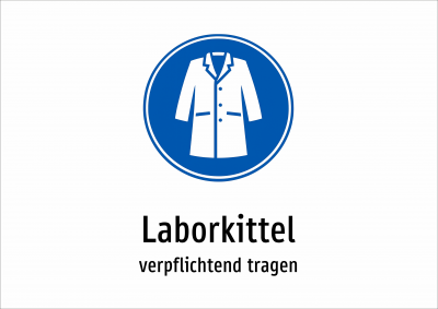 Laborkittel - verpflichtend tragen