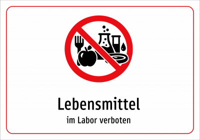 Lebensmittel - im Labor verboten