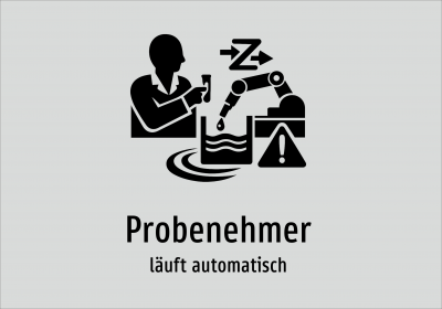 Probenehmer - läuft automatisch