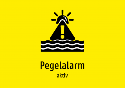 Pegelalarm - aktiv