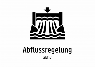 Abflussregelung - aktiv
