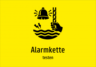 Alarmkette - testen
