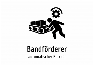 Bandförderer - automatischer Betrieb