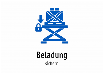 Beladung - sichern