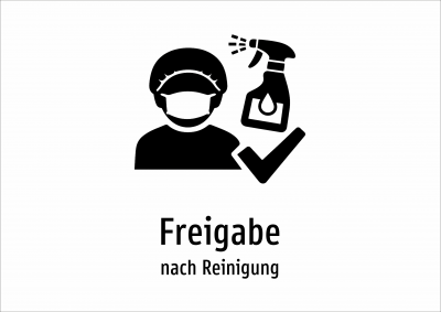 Freigabe - nach Reinigung