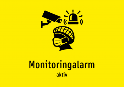 Monitoringalarm - aktiv
