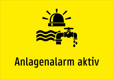 Anlagenalarm aktiv