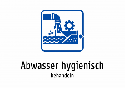 Abwasser hygienisch - behandeln