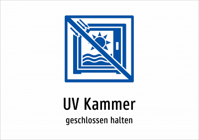 UV Kammer - geschlossen halten
