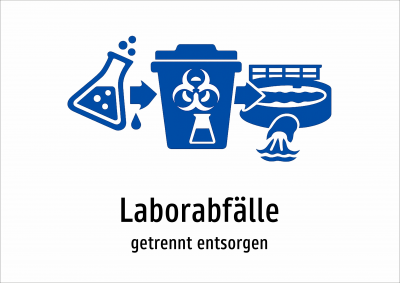Laborabfälle - getrennt entsorgen