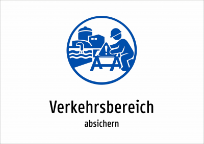 Verkehrsbereich - absichern