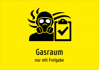 Gasraum - nur mit Freigabe