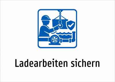 Ladearbeiten sichern
