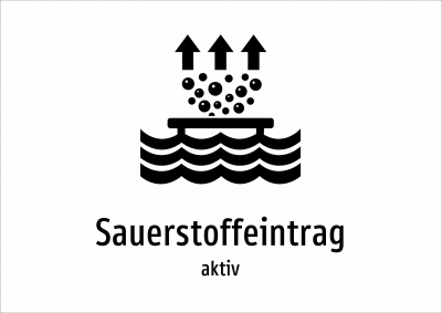 Sauerstoffeintrag - aktiv