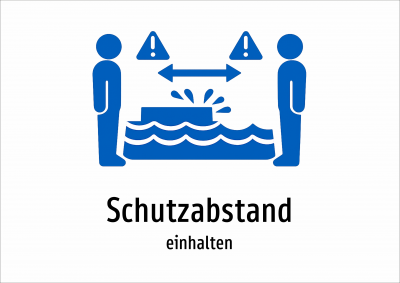 Schutzabstand - einhalten