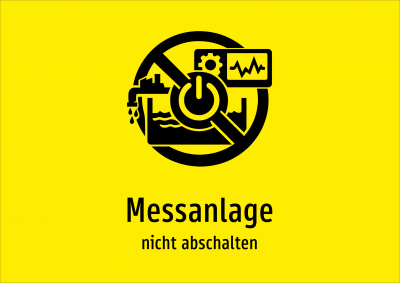 Messanlage - nicht abschalten