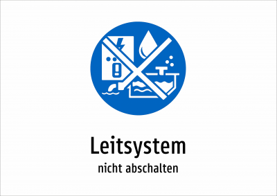 Leitsystem - nicht abschalten