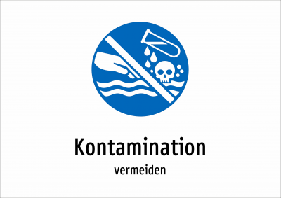 Kontamination - vermeiden