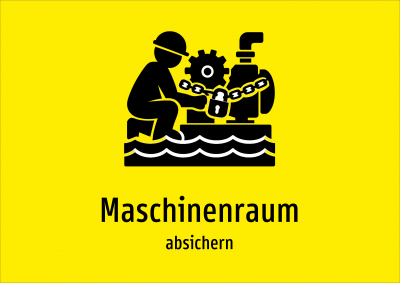 Maschinenraum - absichern