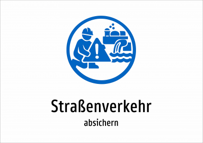 Straßenverkehr - absichern