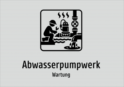 Abwasserpumpwerk - Wartung
