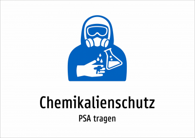 Chemikalienschutz - PSA tragen