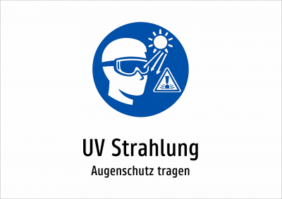 UV Strahlung - Augenschutz tragen