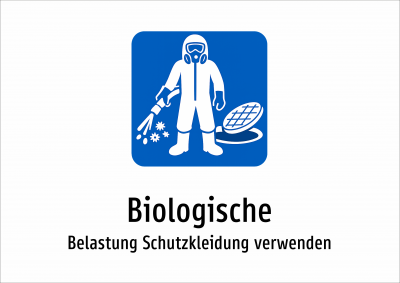 Biologische - Belastung Schutzkleidung verwenden