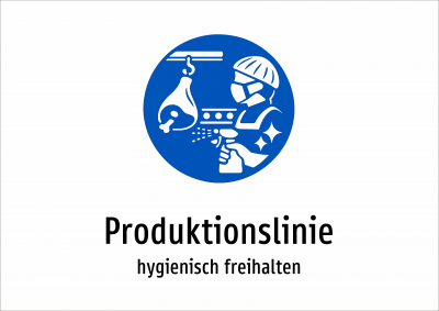 Produktionslinie - hygienisch freihalten