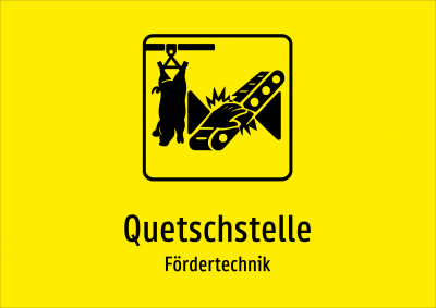 Quetschstelle - Fördertechnik